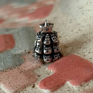 Pandora Sterling Silver Pavé Christmas Tree Charm